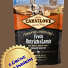 Deve Kuşu Etli & Kuzu Etli Tahılsız Küçük Irk Köpek için Kuru Mama ( Sindirim Sistemi Destekleyici ) 1,5 kg