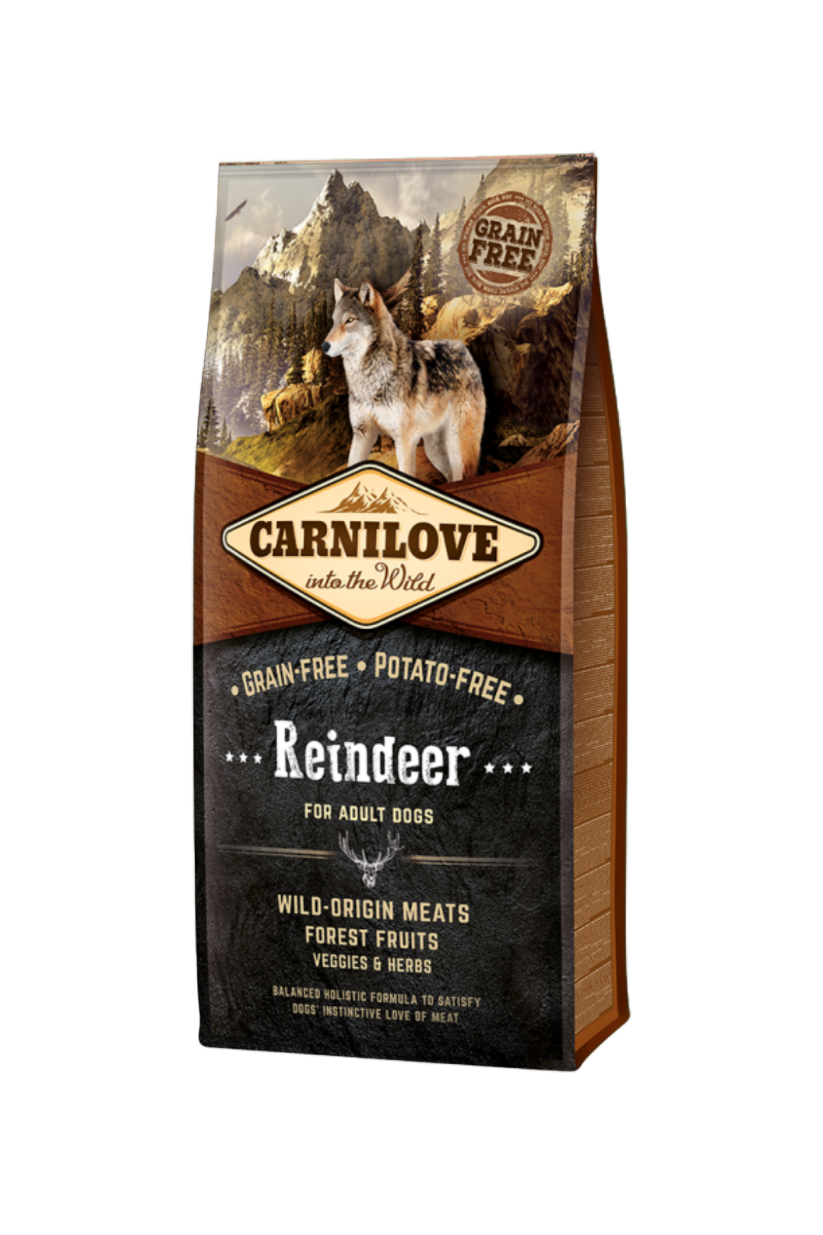 Geyik Etli Tahılsız Yetişkin Köpek Kuru Maması 12 kg