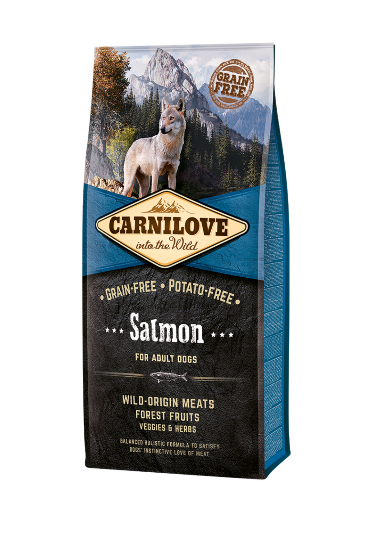 Somonlu Tahılsız Yetişkin Köpek Kuru Maması 12 kg