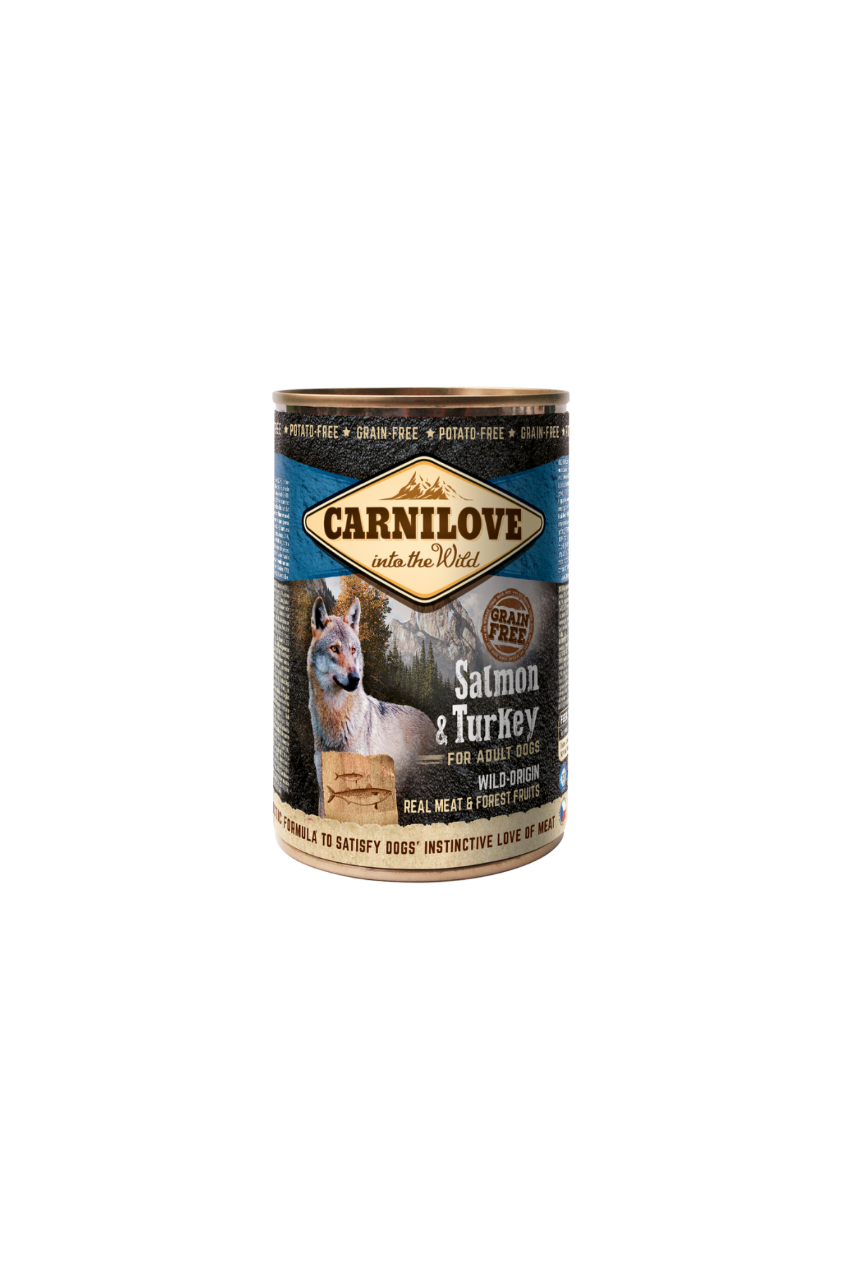 Somonlu ve Hindili Yetişkin  Köpek Konservesi 400 gr