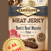 Sığır Etli Jerky Yetişkin Köpek Ödül Maması 100 gr