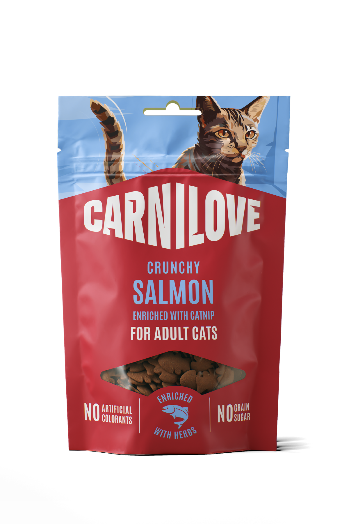 Somonlu (Kediotlu) Crunchy Kedi Ödül Maması 50 gr