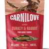 Hindili & Tavşanlı Jerky Yetişkin Köpek Ödül Maması 100 gr