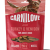 Hindili & Geyik Etli Jerky Yetişkin Köpek Ödül Maması 100 gr