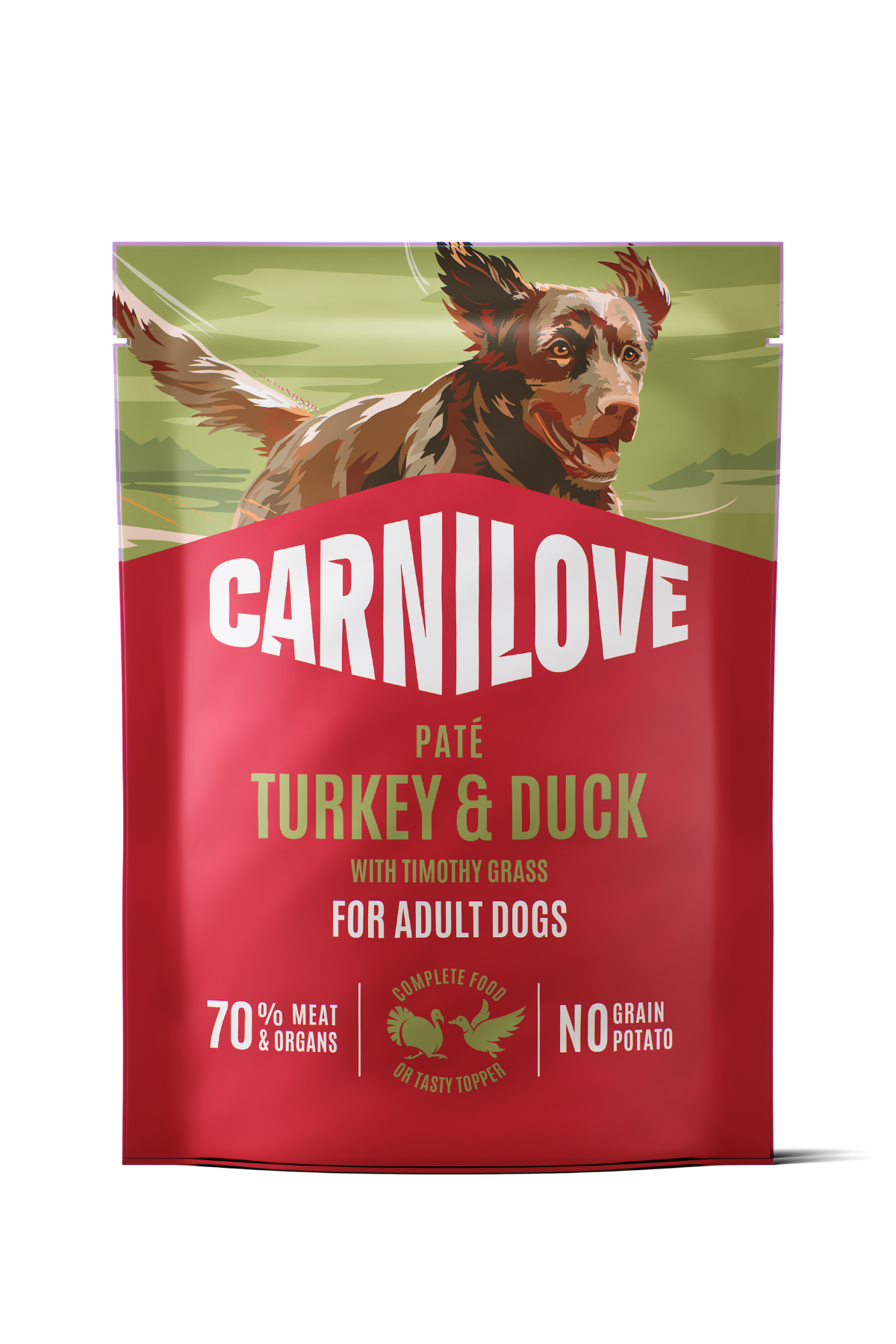 Hindi Eti & Ördek Eti  İçeren Köpek Pouch Yaş Mama 300 gr