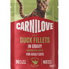 Hindili & Ördekli (Kedi Naneli) Soslu Kedi Pouch Yaş Mama 85 gr