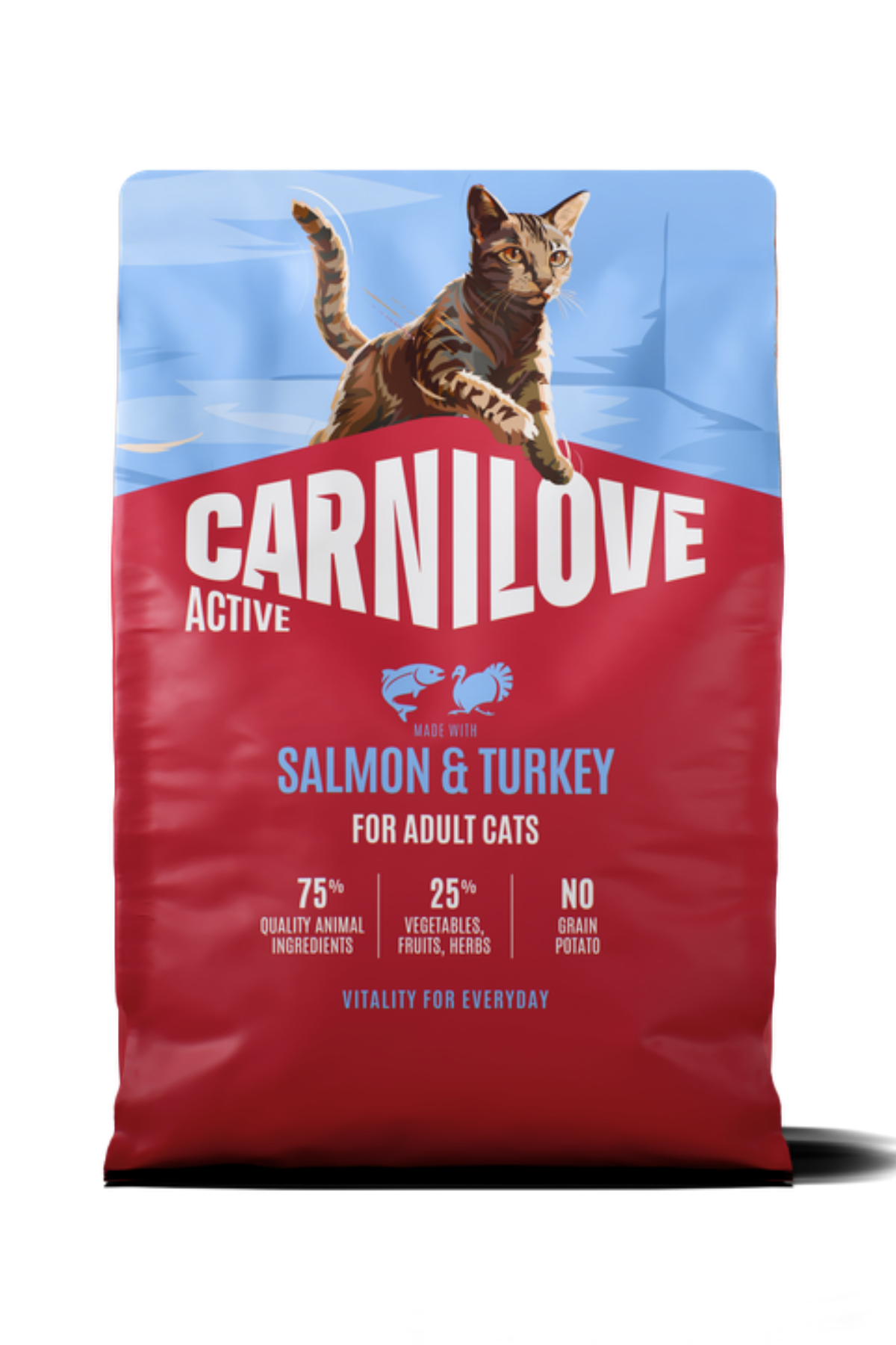 ACTIVE Tahılsız Yetişkin Kediler İçin Somon & Hindi Etli Kuru Mama 6 kg